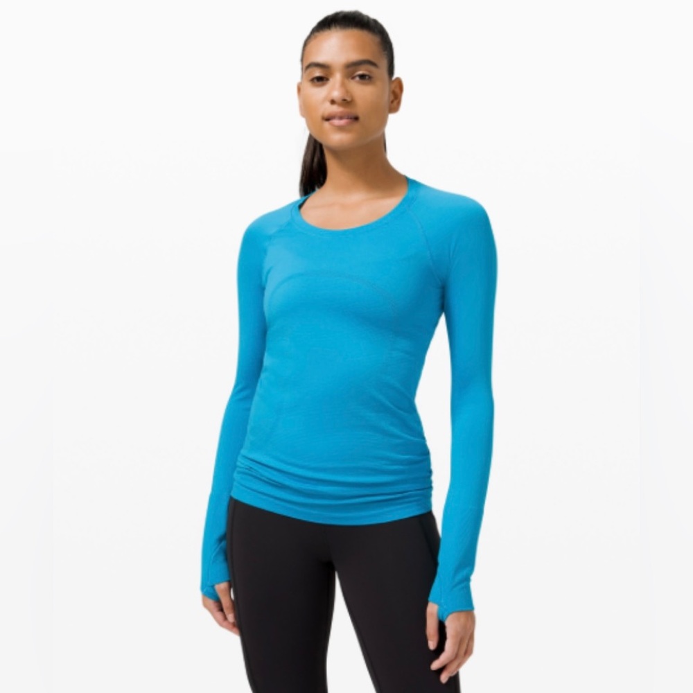Swiftly Tech Long Sleeve 2.0 in Turquoise Tide [lululemon]